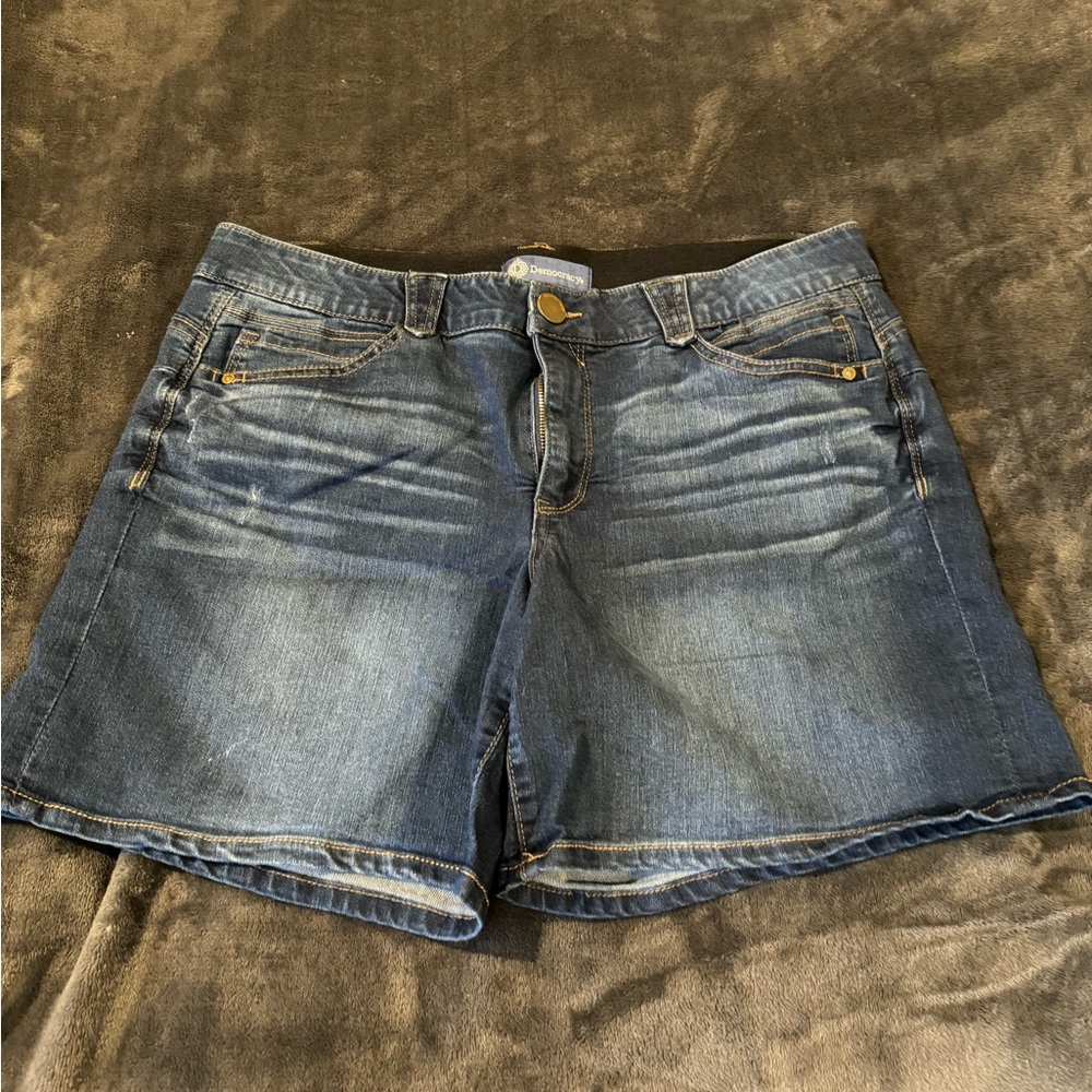 Democracy Jean Shorts